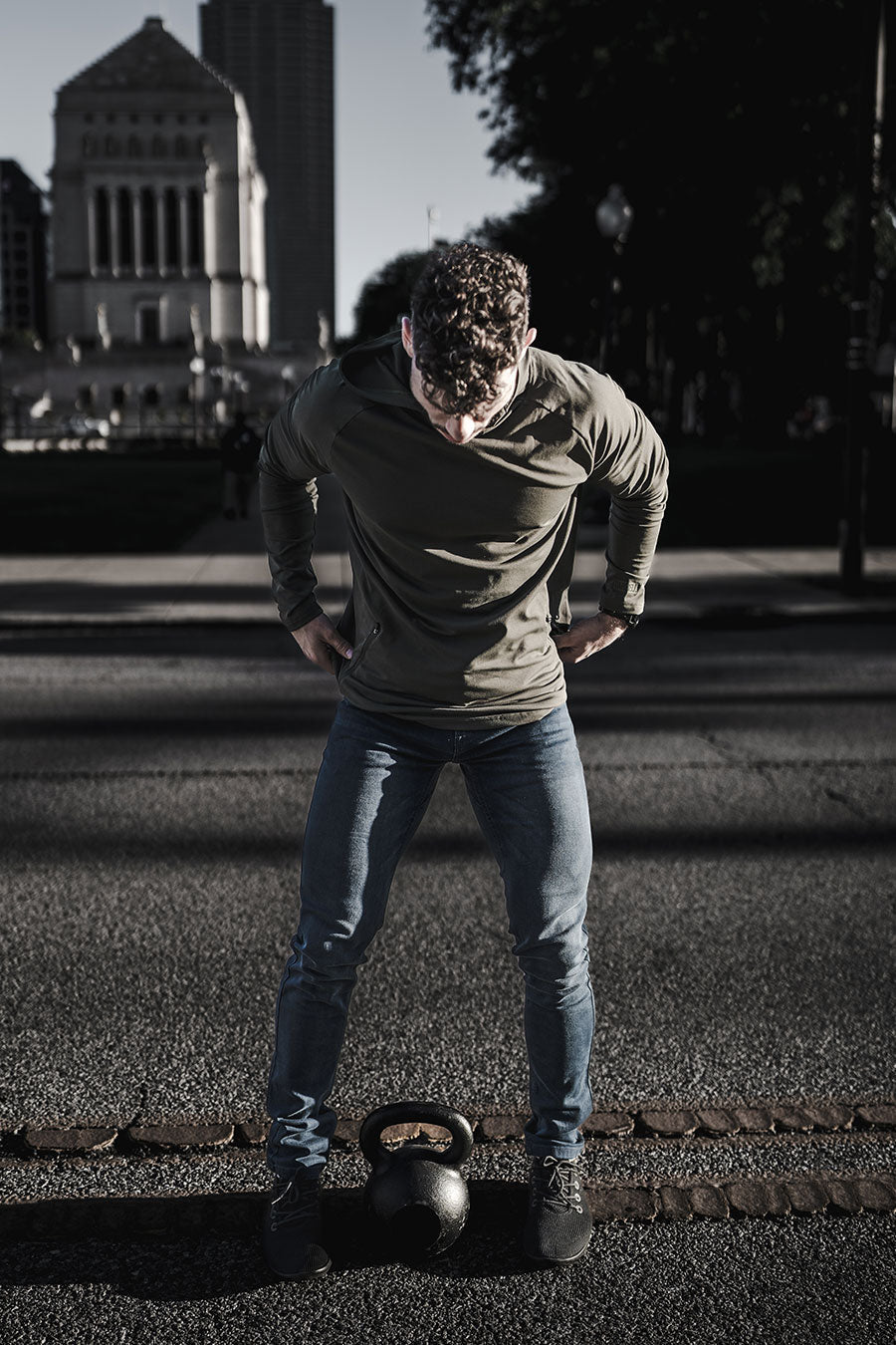 Boot Cut Athletic Fit Jeans