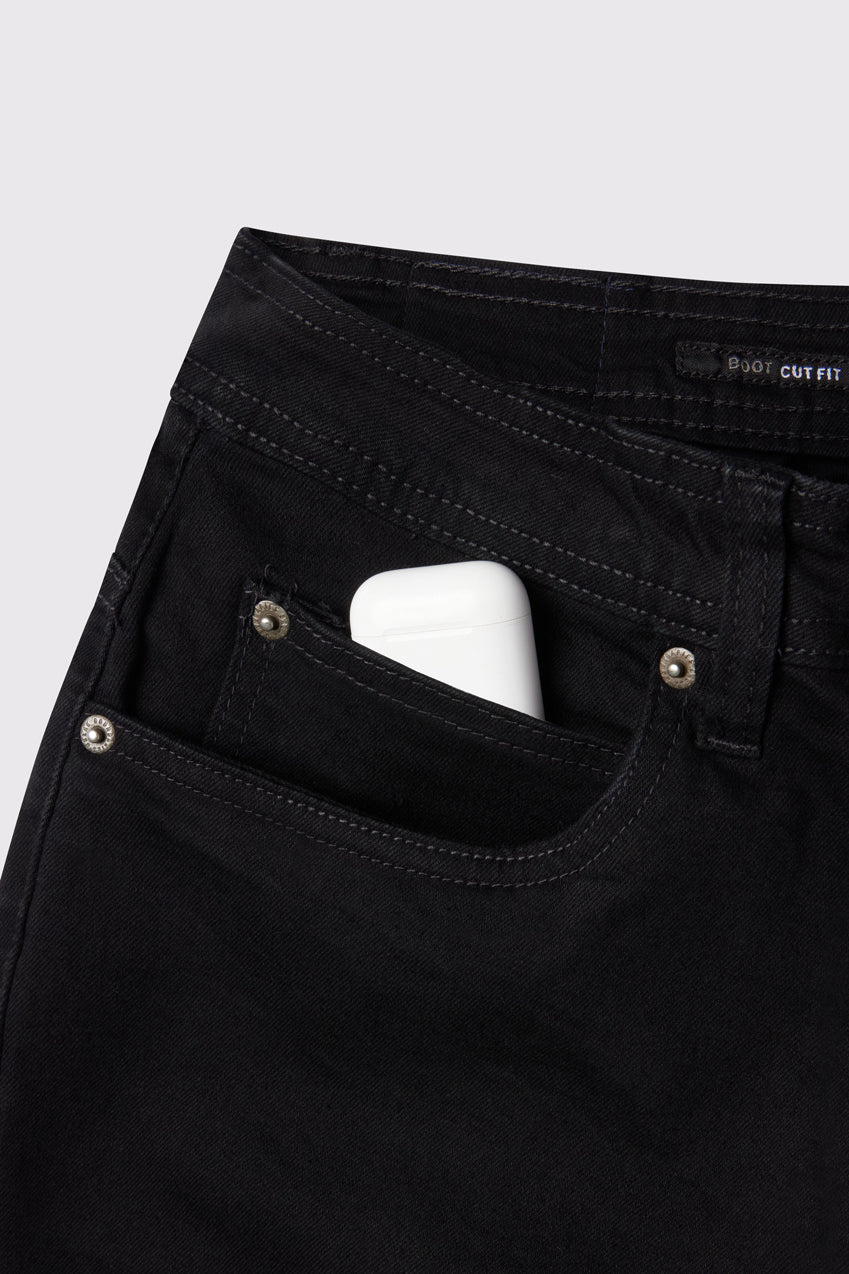 Boot Cut Athletic Fit Jeans