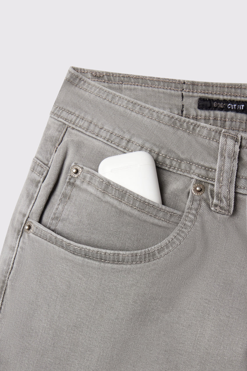 Boot Cut Athletic Fit Jeans